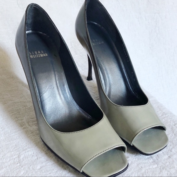 STUART WEITZMAN BRAND NEW Open Toe Heels 9.5 SIZE - Picture 4 of 6